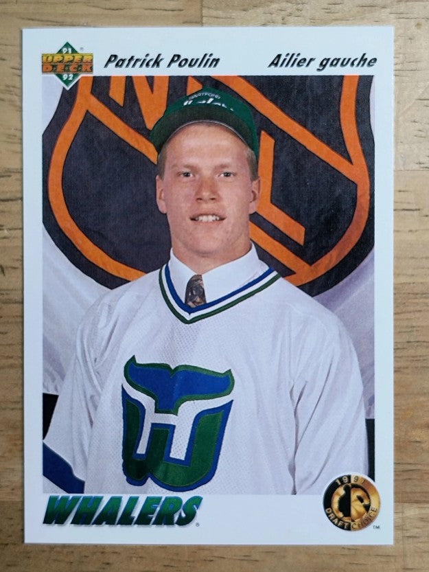 1991-92 Upper Deck French #65 Patrick Poulin RC