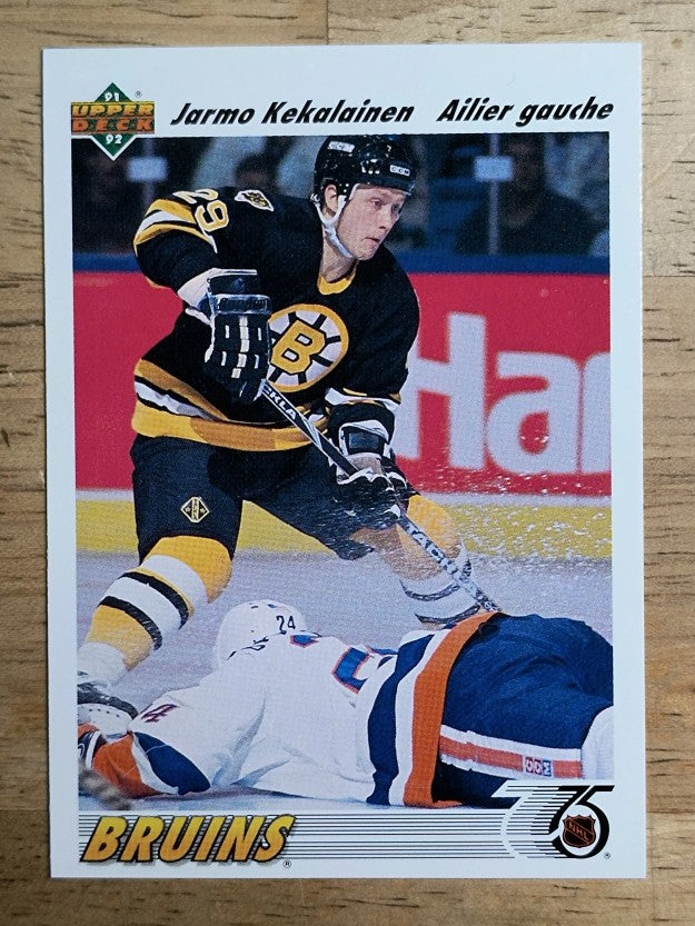 1991-92 Upper Deck French #108 Jarmo Kekalainen
