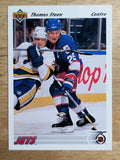 1991-92 Upper Deck French #181 Thomas Steen