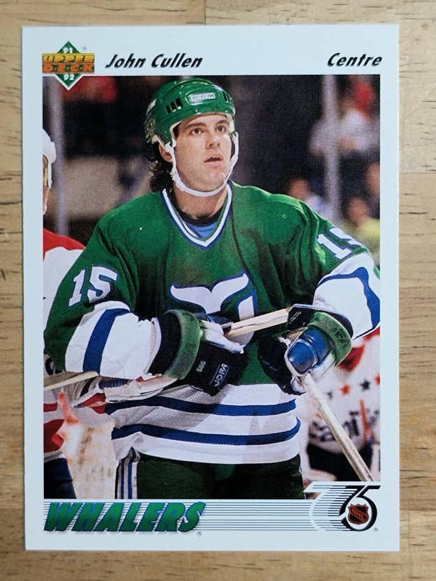 1991-92 Upper Deck French #235 John Cullen