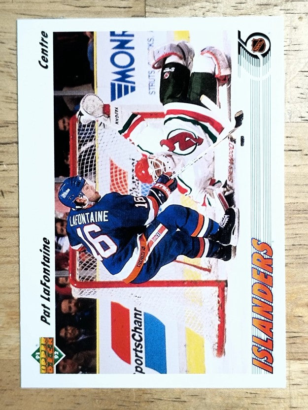 1991-92 Upper Deck French #253 Pat LaFontaine