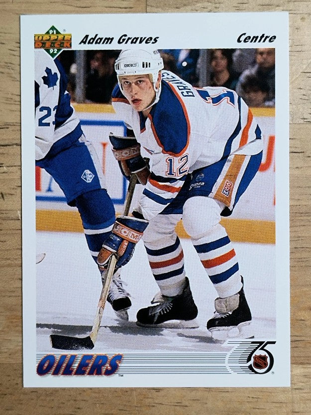 1991-92 Upper Deck French #268 Adam Graves