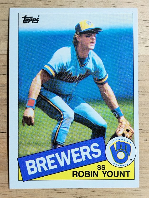 1985 Topps #340 Robin Yount