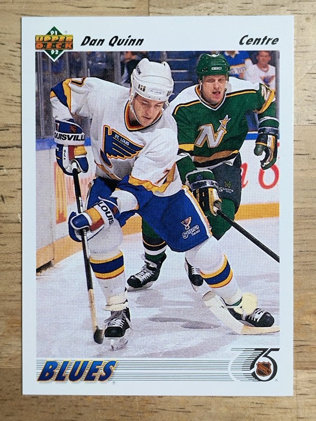 1991-92 Upper Deck French #358 Dan Quinn