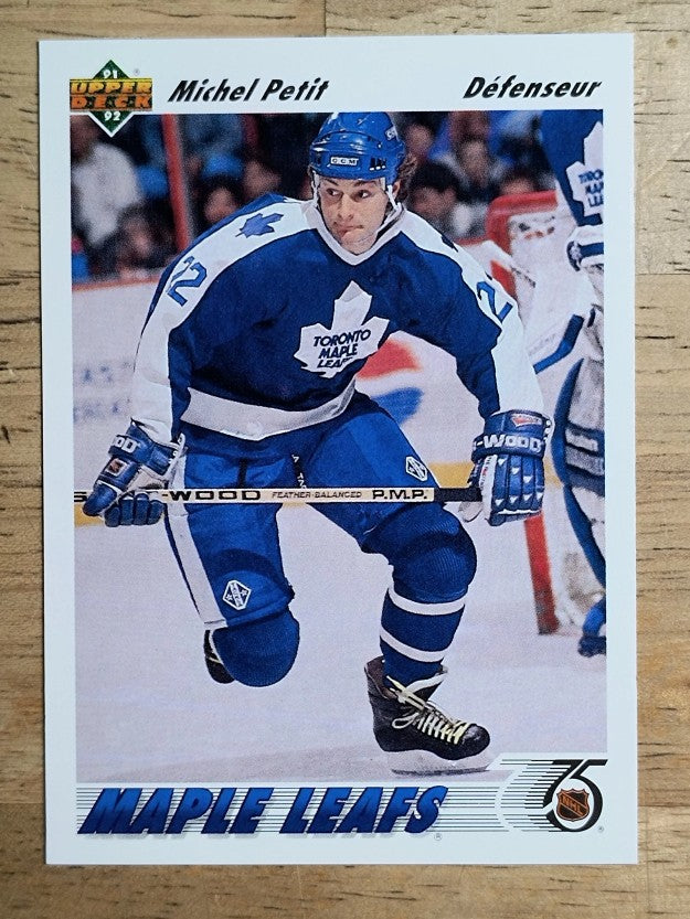 1991-92 Upper Deck French #359 Michel Petit