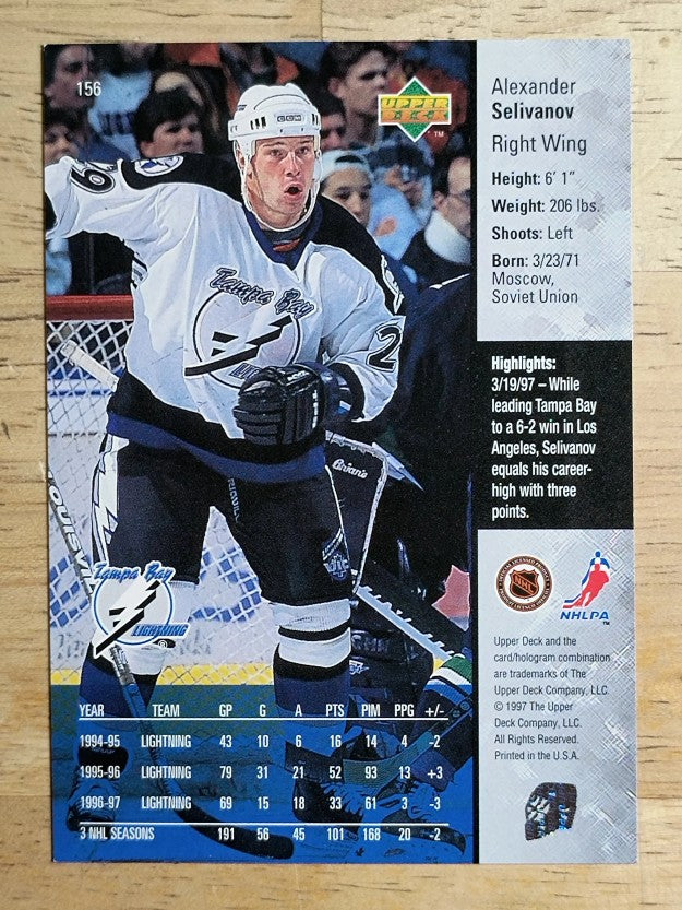 1997-98 Upper Deck #156 Alexander Selivanov