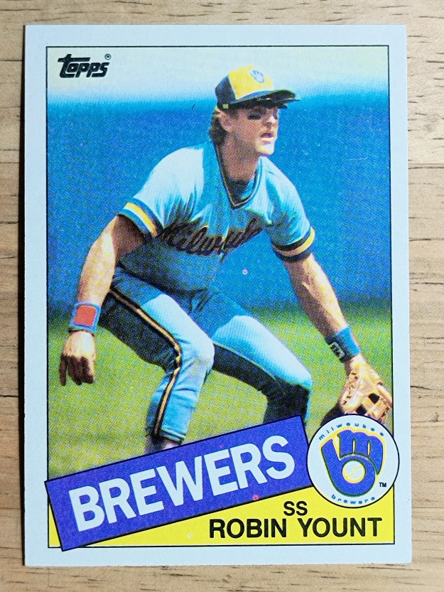 1985 Topps #340 Robin Yount