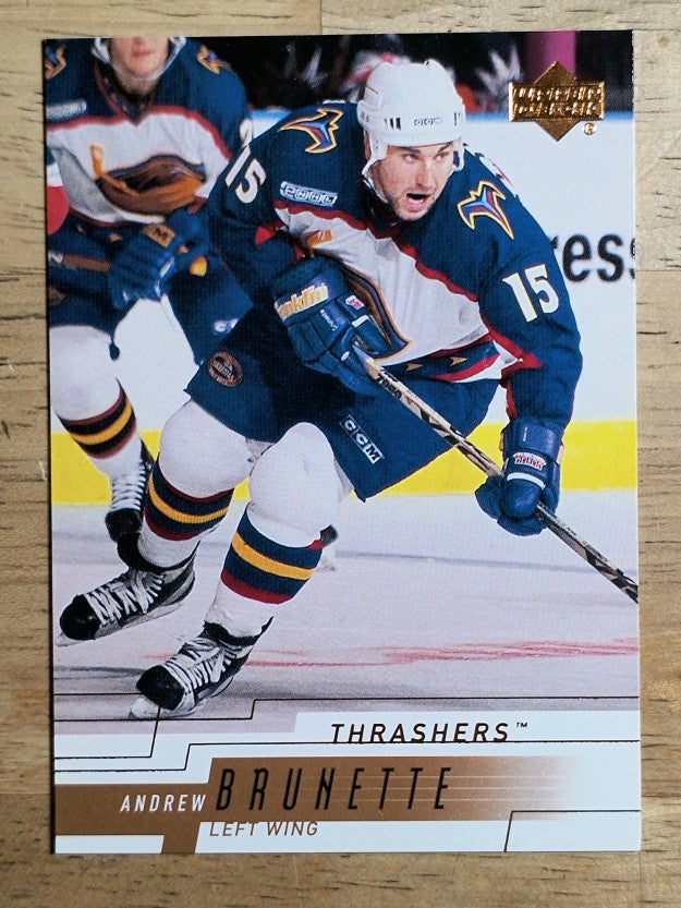 2000-01 Upper Deck #8 Andrew Brunette