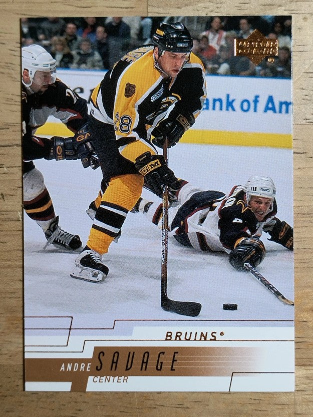 2000-01 Upper Deck #18 Andre Savage