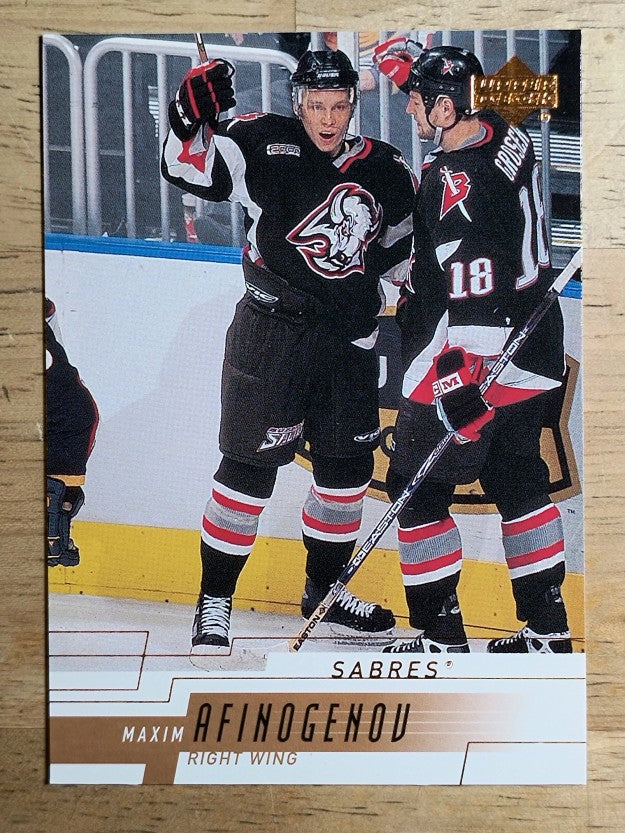 2000-01 Upper Deck #23 Maxim Afinogenov