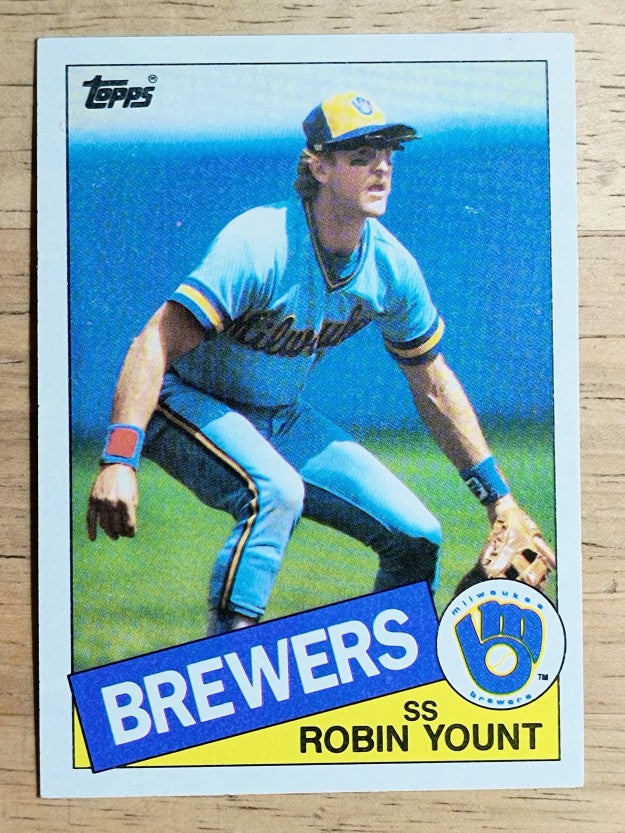 1985 Topps #340 Robin Yount