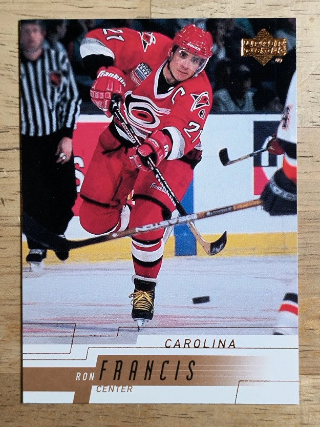 2000-01 Upper Deck #31 Ron Francis