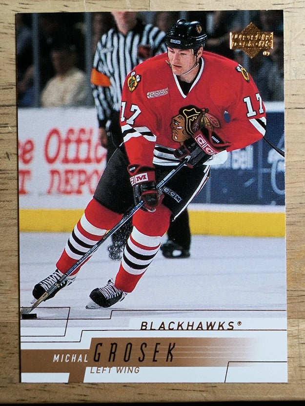 2000-01 Upper Deck #37 Michal Grosek