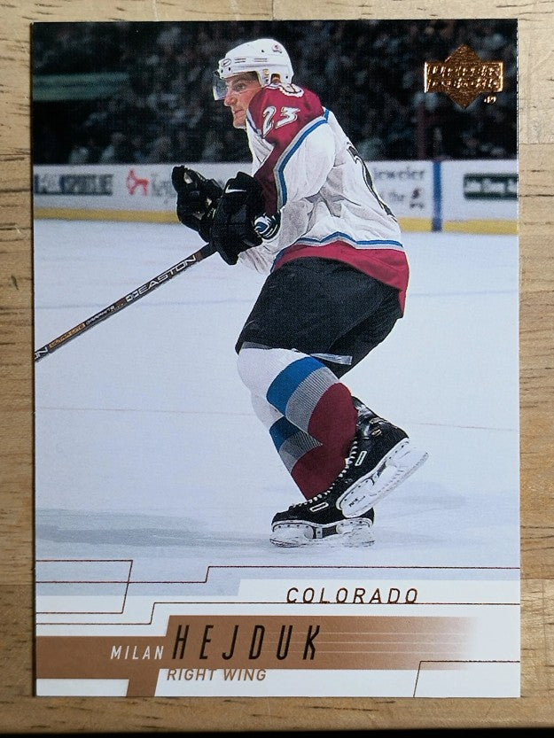 2000-01 Upper Deck #43 Milan Hejduk
