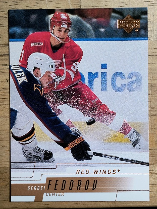 2000-01 Upper Deck #63 Sergei Fedorov