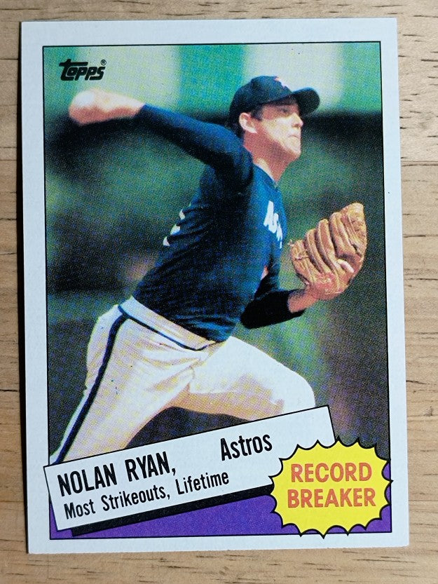 1985 Topps #7 Nolan Ryan RB