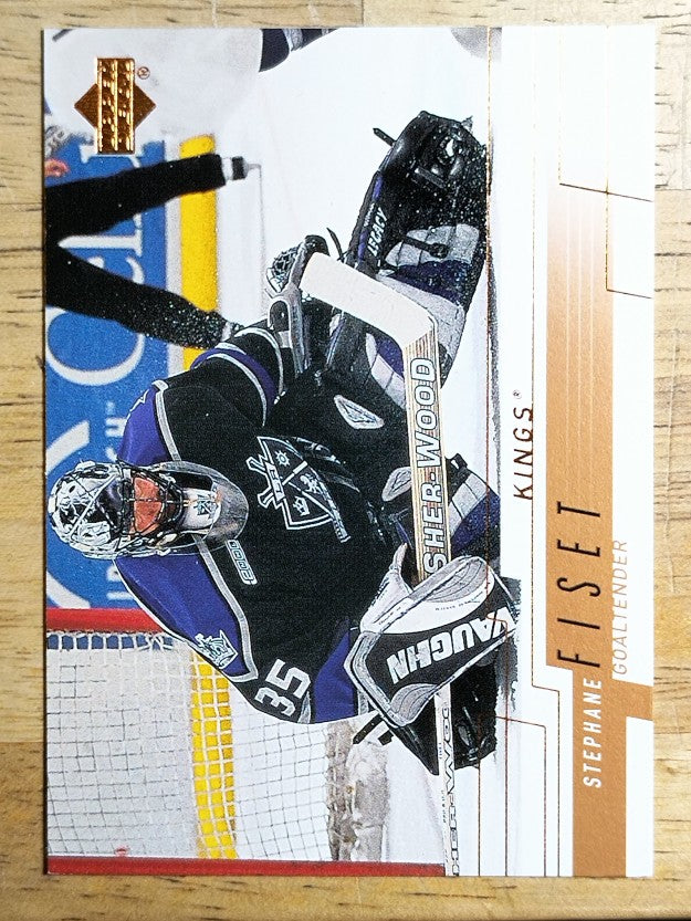 2000-01 Upper Deck #81 Stephane Fiset