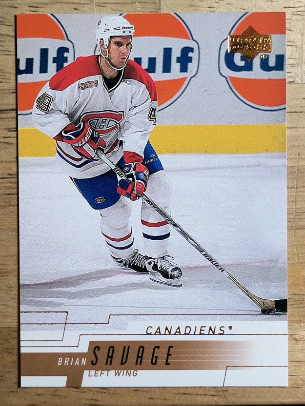2000-01 Upper Deck #93 Brian Savage