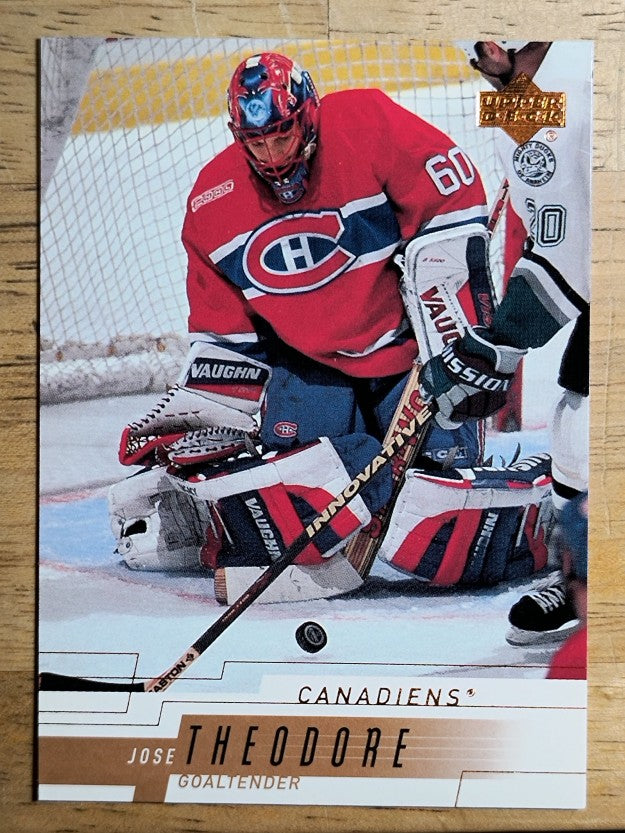 2000-01 Upper Deck #96 Jose Theodore
