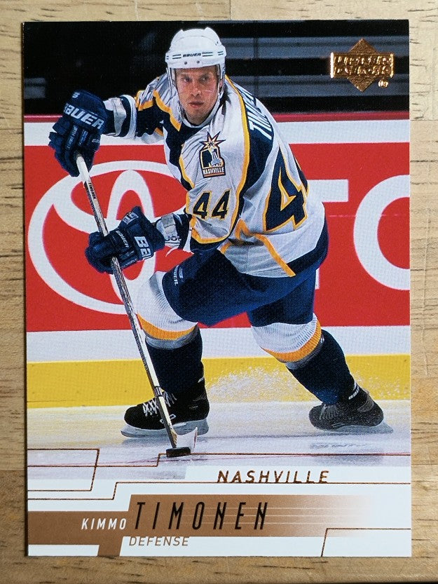 2000-01 Upper Deck #101 Kimmo Timonen