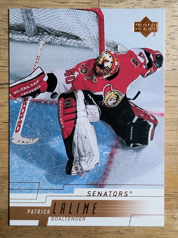 2000-01 Upper Deck #123 Patrick Lalime