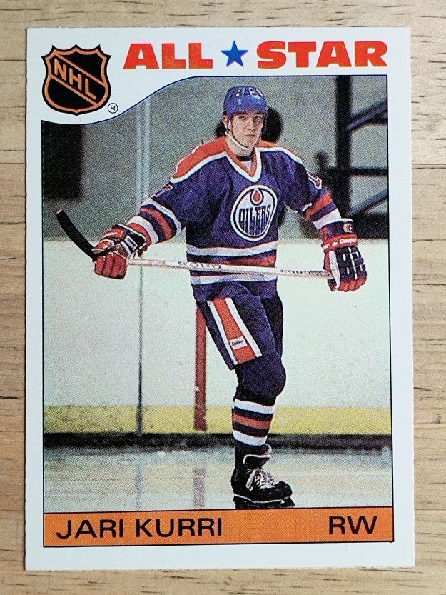 1985-86 Topps Sticker Inserts #3 Jari Kurri