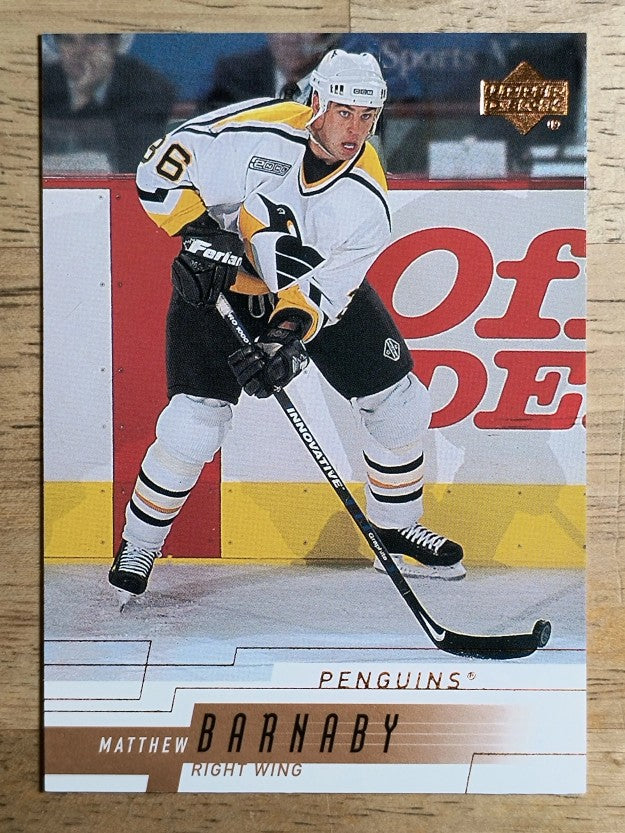 2000-01 Upper Deck #141 Matthew Barnaby