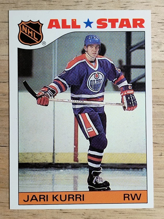 1985-86 Topps Sticker Inserts #3 Jari Kurri