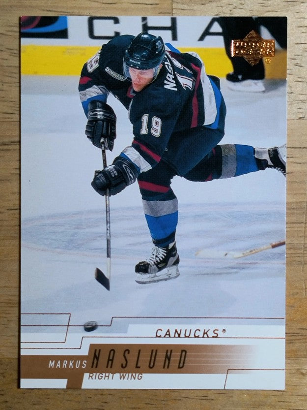 2000-01 Upper Deck #167 Markus Naslund