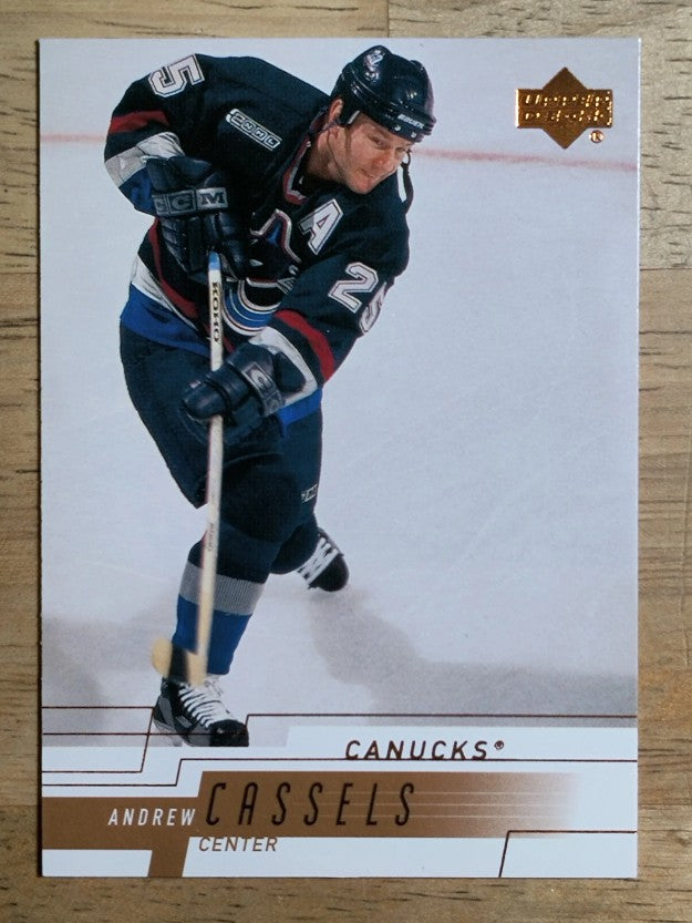 2000-01 Upper Deck #168 Andrew Cassels