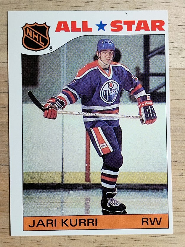 1985-86 Topps Sticker Inserts #3 Jari Kurri