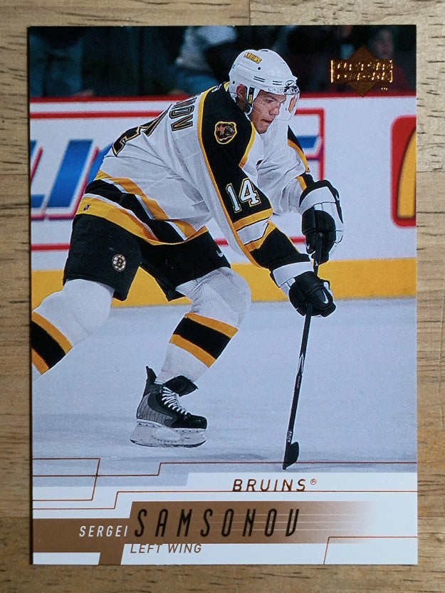 2000-01 Upper Deck #245 Sergei Samsonov