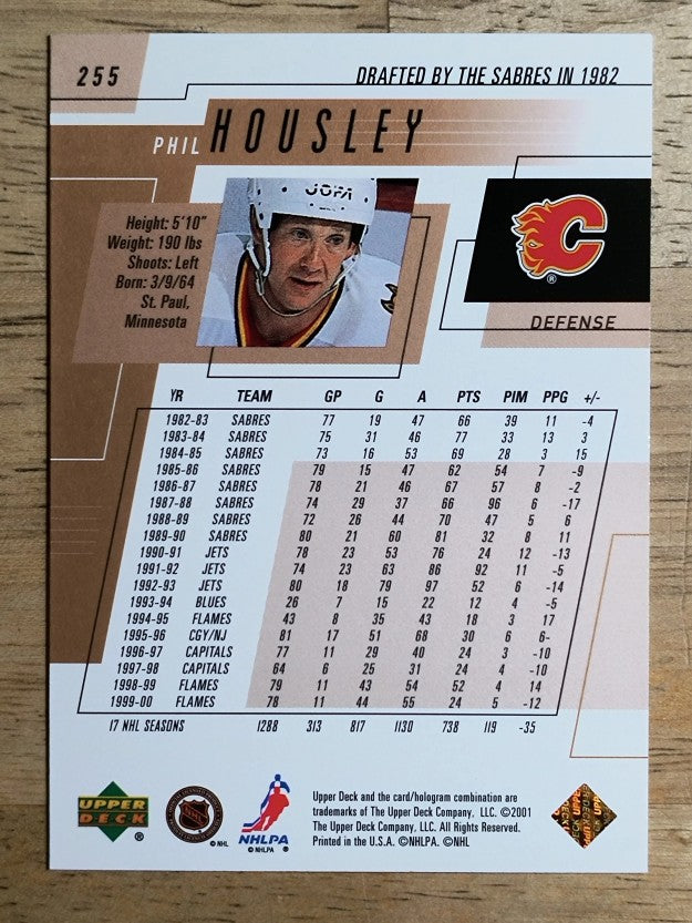 2000-01 Upper Deck #255 Phil Housley