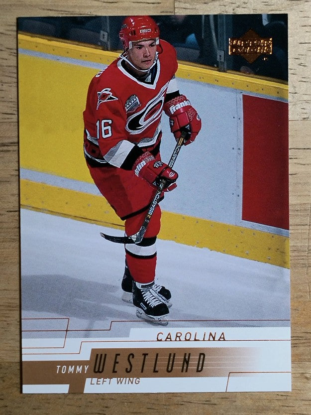 2000-01 Upper Deck #262 Tommy Westlund