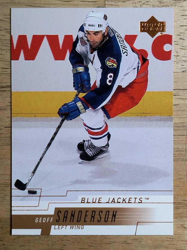 2000-01 Upper Deck #279 Geoff Sanderson