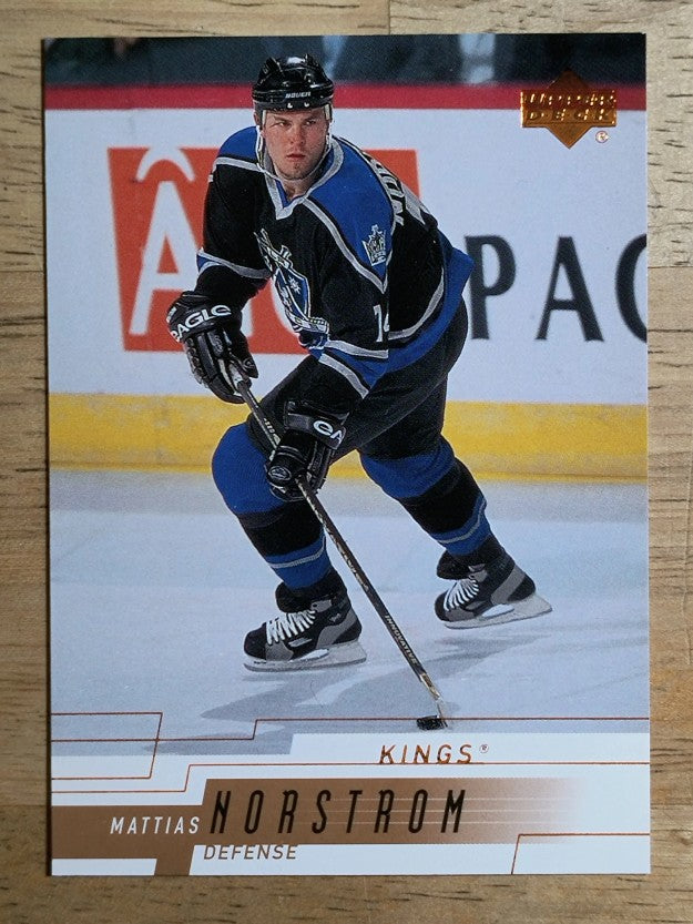 2000-01 Upper Deck #310 Mattias Norstrom