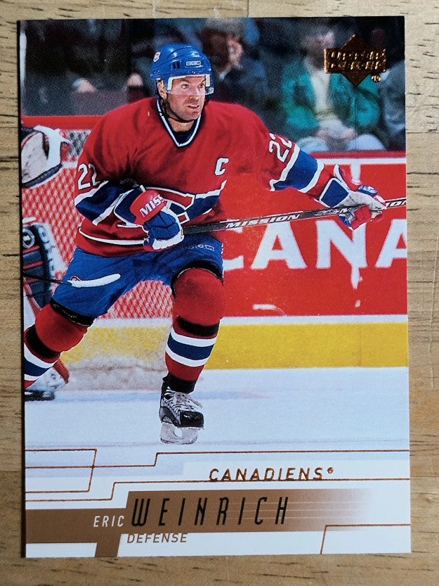 2000-01 Upper Deck #322 Eric Weinrich
