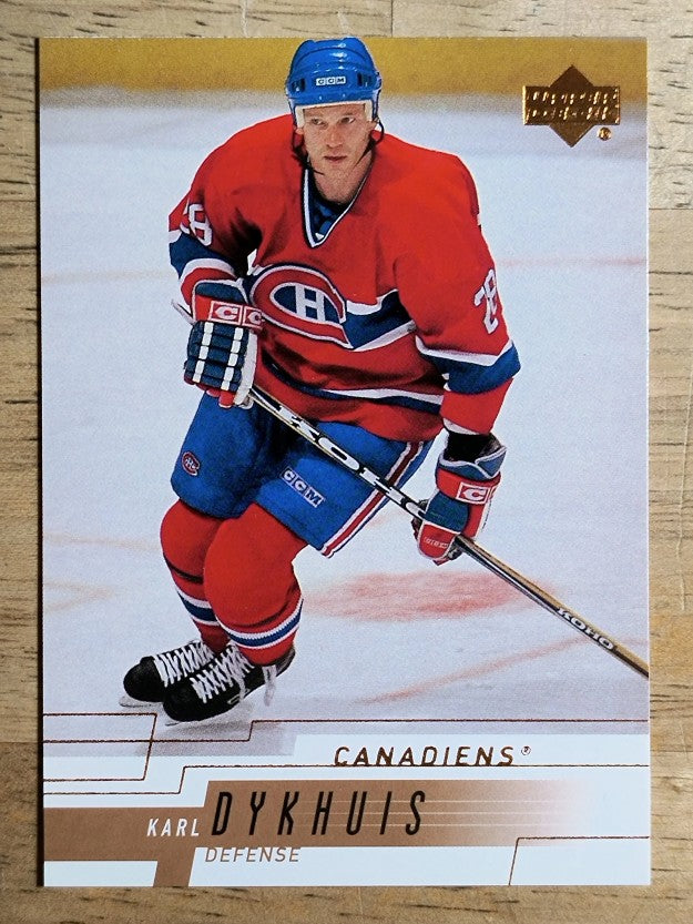 2000-01 Upper Deck #323 Karl Dykhuis
