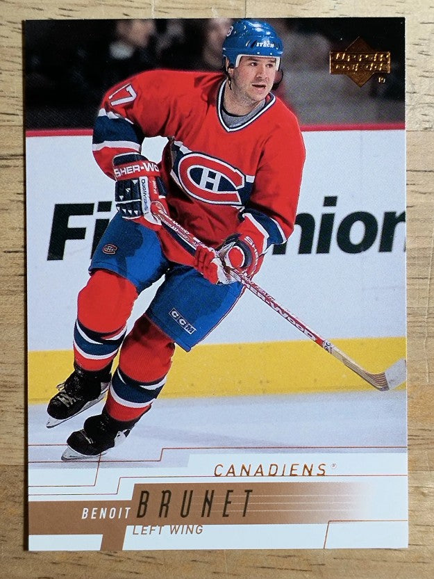 2000-01 Upper Deck #324 Benoit Brunet