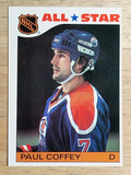 1985-86 Topps Sticker Inserts #4 Paul Coffey