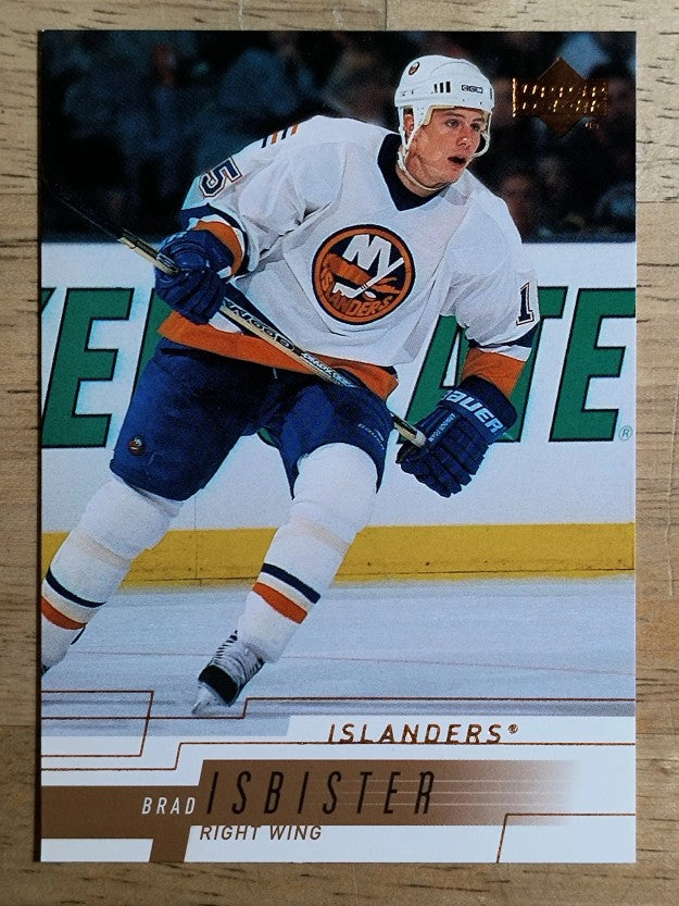 2000-01 Upper Deck #337 Brad Isbister