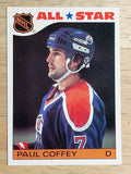 1985-86 Topps Sticker Inserts #4 Paul Coffey