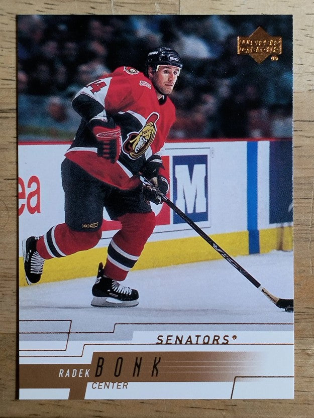 2000-01 Upper Deck #349 Radek Bonk