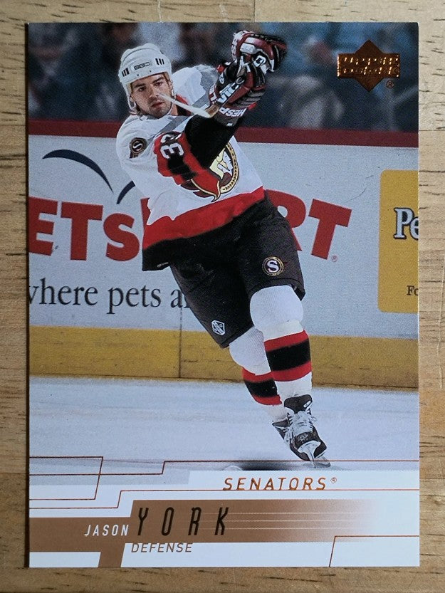 2000-01 Upper Deck #351 Jason York