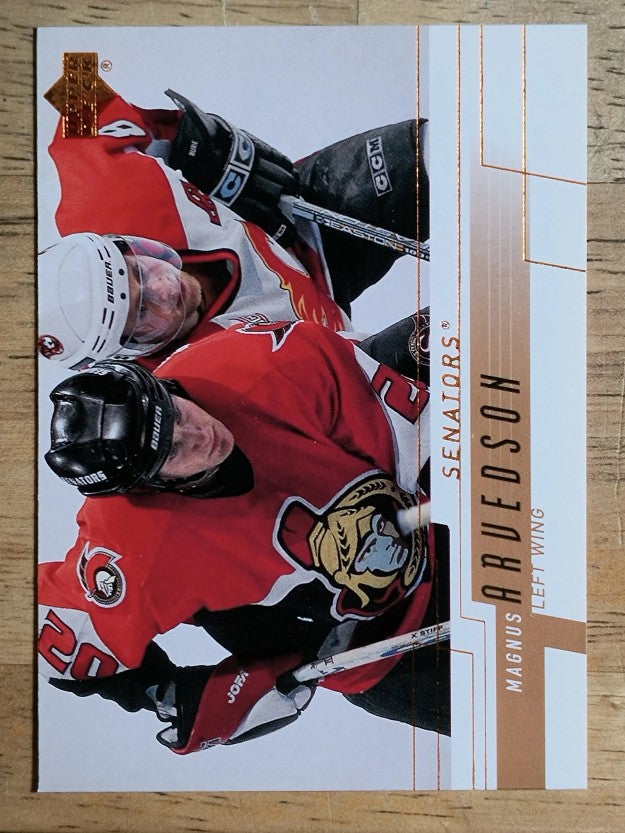 2000-01 Upper Deck #353 Magnus Arvedson