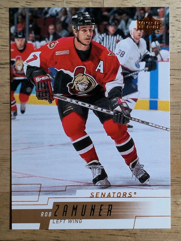 2000-01 Upper Deck #354 Rob Zamuner