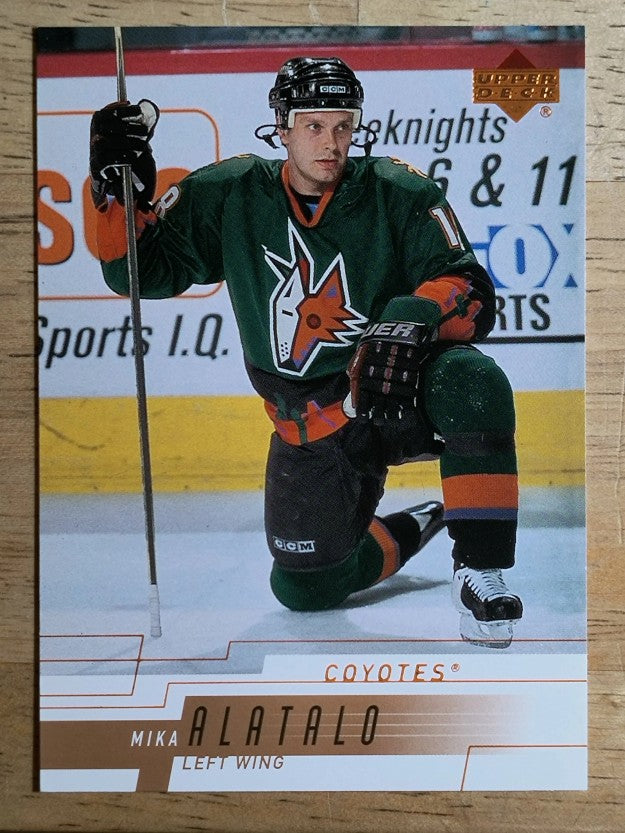 2000-01 Upper Deck #362 Mika Alatalo