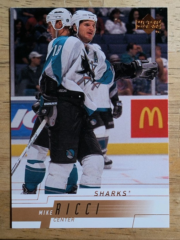 2000-01 Upper Deck #374 Mike Ricci