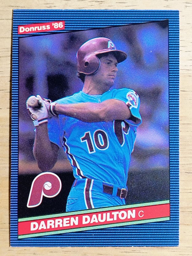 1986 Donruss #477 Darren Daulton RC