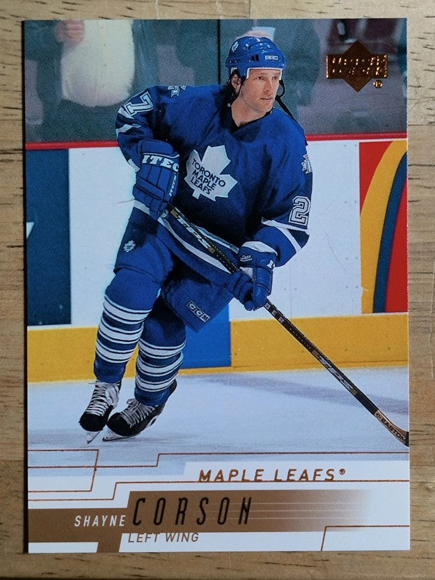 2000-01 Upper Deck #394 Shayne Corson